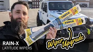 Effortless Wiper Upgrade: Installing Rain-X Latitude Windshield Wipers on Jeep JL & JT