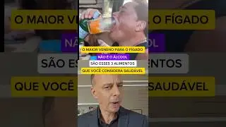 O Maior VENENO para o F&iacute;gado &eacute; uma Bebida Inocente #saude #preven&ccedil;&atilde;o #drmoacirrosa