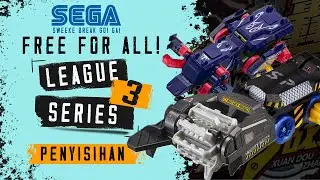 MIGHTY BARS VS THUNDER AXE | PENYISIHAN SEGA LEAGUE SERIES 3 | BREAK GO GA THUNDER MACHINES