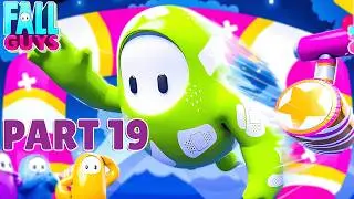 FALL GUYS Falloween Update & Fame Pass - Gameplay Walkthrough - PART 19: Knockout & Explore