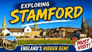 EXPLORING STAMFORD in Lincolnshire - January 2022