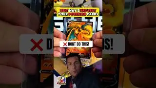 Best way to Protect Your Pokemon Cards! But 1st don't do this ❌