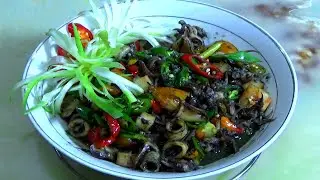 Black Boiled Squid Recipe