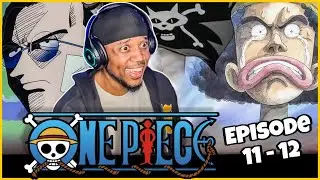 FIRST TIME WATCHING ONE PIECE | One Piece | Episode 11 and 12 | REACTION!!!