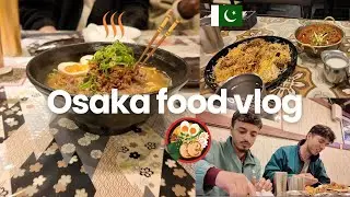 Osaka Food Vlog: Trying Michelin Award Pakistani Food in Japan!