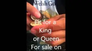 Antique 22ct pure welsh gold wedding ring the rarest in the world