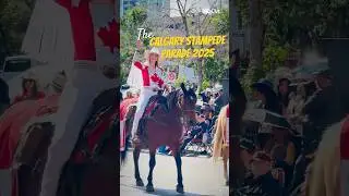 2025 Calgary Stampede Parade #calgarystampede
