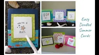 Make Easy Doodled Summer Cards