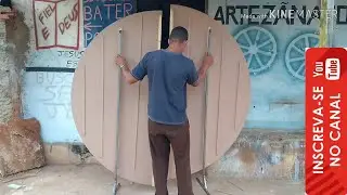 видео круглый образец панели