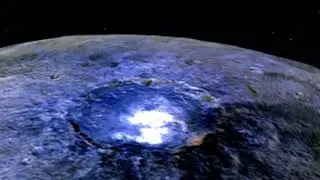 Dwarf Planet Ceres' Bizarre Bright Spots Shine in Stunning Up-Close View