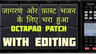 Jagran patch || Fast bhajan octapad || Roland spd 30