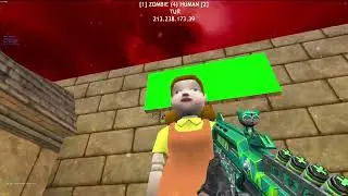 Counter Strike 1.6 - Dawn Of Dead Zombie Escape 4K !ze_squid_games_egypt