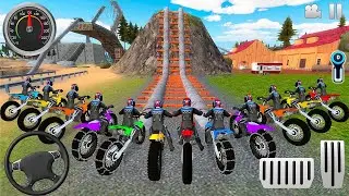 Standing Game Offroad - Impossible Dirt Bike Stunts Driving #2 - Extreme Motocross Racing 2024