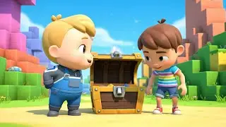 Fortnite Baby Dropped His Treasure Chest | Fun Nursery Rhymes for Kids 🎮
