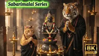 Orange Cat & Tiger Sabarimalai Series | Cat Story Tamil #catstorytamil #ayyappan #orangecat 