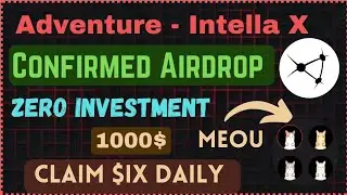 Adventure Intella X Airdrop|| Intella X Confirmed Airdrop|| Free Airdrop Intella X