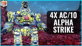 The MOST AC/10 FIREPOWER in the Inner Sphere! - Annihilator - German Mechgineering #1062 MWO