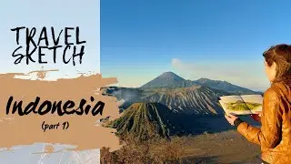 Ti racconto Java | Travel Sketch in Indonesia 1
