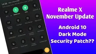 Realme x New Update A.09 | Dark Mode Enable Charging Animation Realme Lab and many more