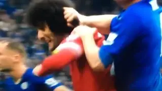 ROBERT HUTH VS FELLAINI HAIR FIGHT
