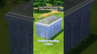 You Need To Do This Roofing Tip | Polished Roofs | Sims 4 #thesims4 #ad #youtubecreatorcommunity
