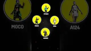 Rusher Character Skill Combination 🤯🔥 #shorts #freefire ll Gamer's Paradise 07 ll