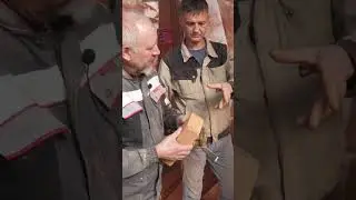 Обрабатываем кирпич: совет печника #shorts