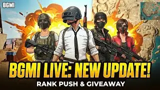 BGMI LIVE: NEW UPDATE ! | RANK PUSH 🔥 | #bgmi #pubgmobile #trending #trend #viral #jonathangaming 