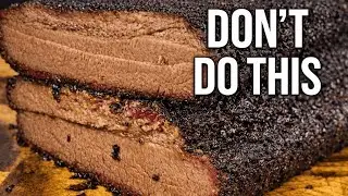 Did I Cut This Brisket Too Early? Beginner Mistake Explained