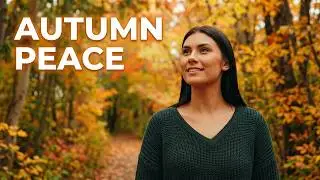 Endless Path - Autumn Walk with Relaxing Piano Music in 4K