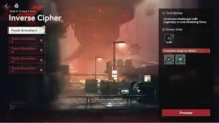 Girls' Frontline 2 - Inverse Cipher Season 6 playthrough (20/08/2025 to 24/08/2025)