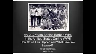 Palo Alto Historical Association: Japanese-American WWll Internment Experience