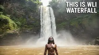 A TYPICAL DAY AT THE TALLEST WATERFALL IN WEST AFRICA 🌊🔥
