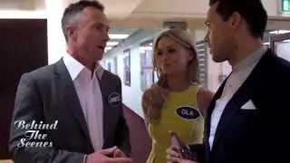 Backstage with James & Ola Jordan on All Star Mr & Mrs!
