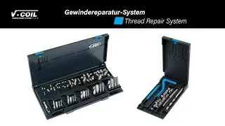 V-COIL Thread Insert System - Gewindereparatur in 4 Schritten // Thread repair in 4 steps