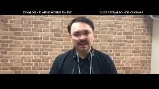 Rossandro fala sobre o filme: Divaldo - O Mensageiro da Paz.