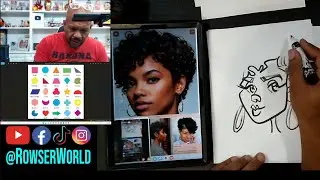 Easy ways to draw the face