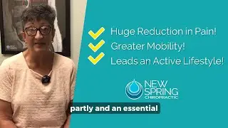Calming Office Experience at New Spring Chiropractic l Margie