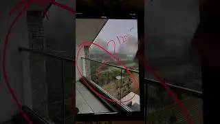 Glass Railing Thickness #glassrailings #interiordesign #architecture #youtubeshorts #youvadesigners