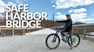 Exploring the 3rd Tallest Trestle Bridge in the U.S on Bikes!