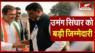 पूर्व मंत्री उमंग सिंघार को बड़ी जिम्मेदारी , गुजरात विधानसभा चुनाव के पहले बड़ी जिम्मेदारी