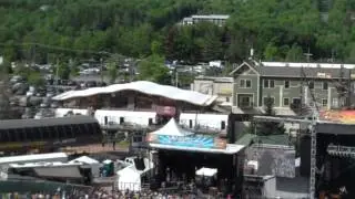 Mountain Jam Hunter Mt. from the chair lift