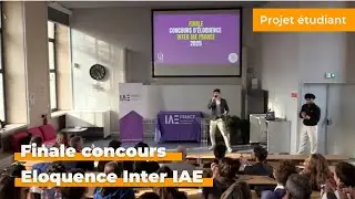 Finale concours Eloquence Inter-IAE 2025