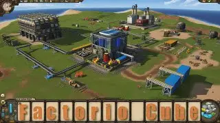 #Factorio: Ultracube Age of Cube - Студенистая смола, Выращивание древесина, Нестабильный газ