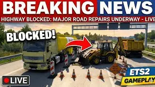 Dangerous Cargo! ☠️ Delivering Ammonia from Berlin to Hamburg | ETS2 Gameplay