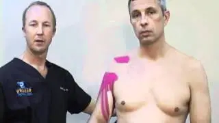 Shoulder Surgery Recovery Video #11-PostOp Day 10-KinesioTaping