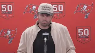 Baker Mayfield Talks Game vs. Lions, Getting Things Fixed | Press Conference | Tampa Bay Buccaneers