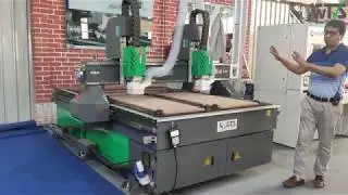 CNC Router Machine WTS Classic Double Head I Wood Tech Solution I WTS I উড টেক সল্যুশন