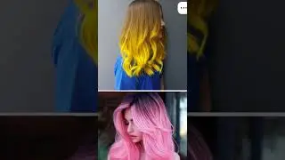 yellow look vs pink look