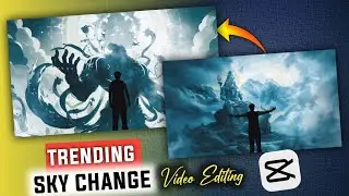 Trending LORD SHIVA sky change video editing | capcut video editing telugu 